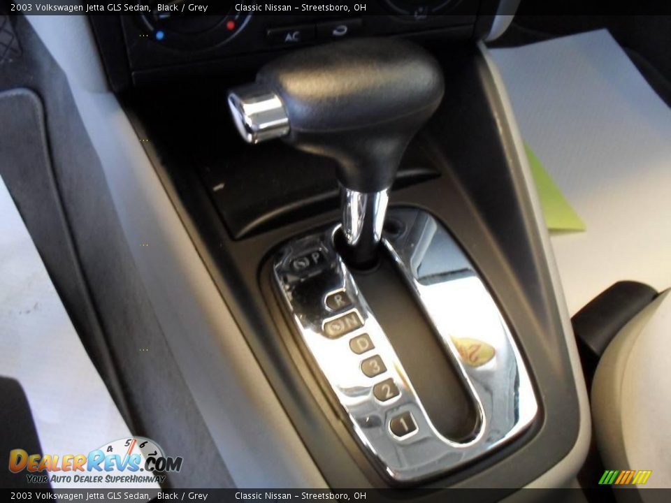 2003 Volkswagen Jetta GLS Sedan Black / Grey Photo #22
