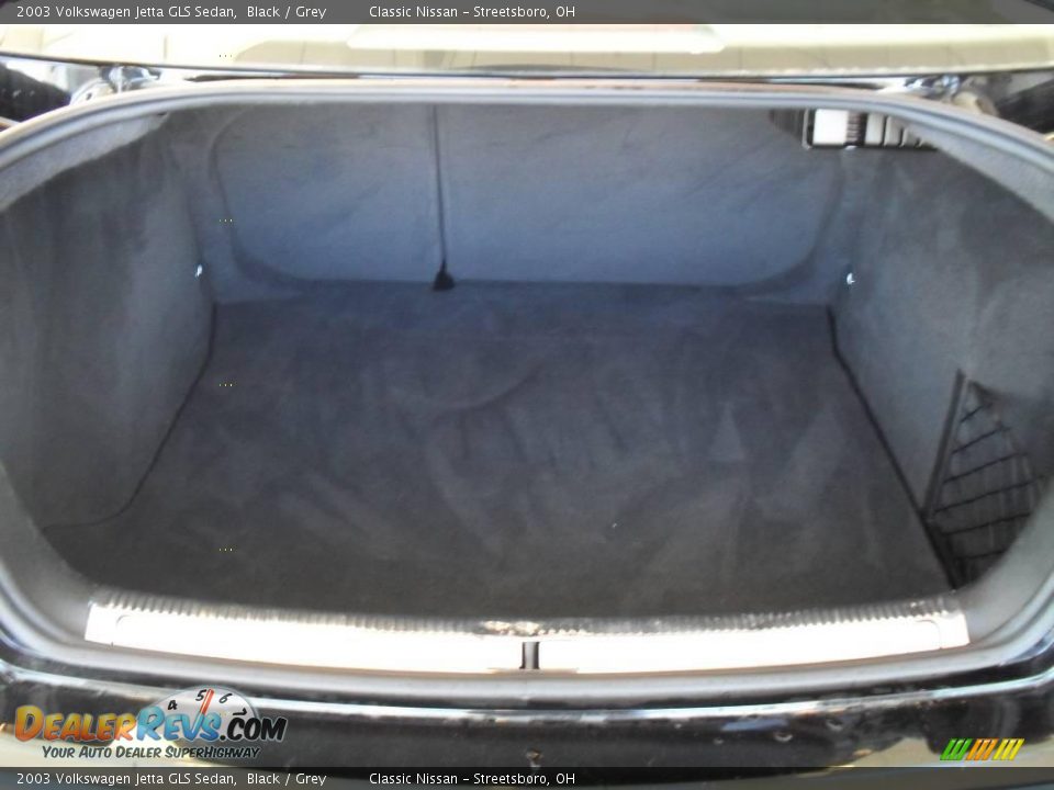 2003 Volkswagen Jetta GLS Sedan Black / Grey Photo #25