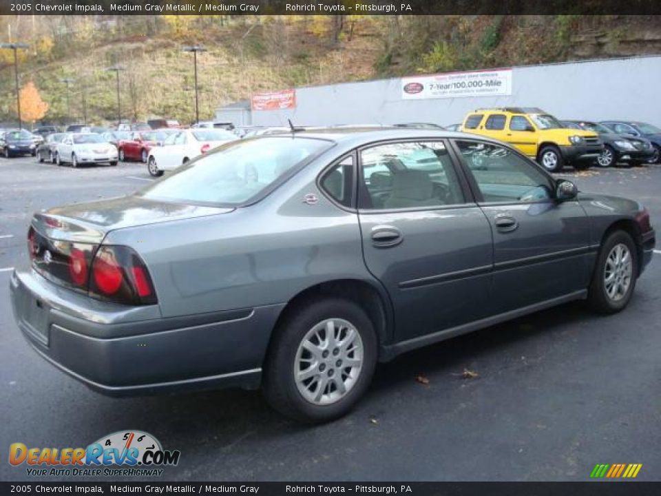2005 Chevrolet Impala Medium Gray Metallic / Medium Gray Photo #5
