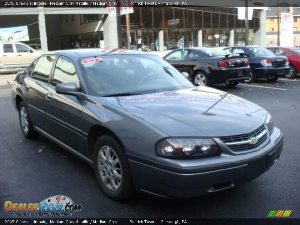 2005 Chevrolet Impala Medium Gray Metallic / Medium Gray Photo #6
