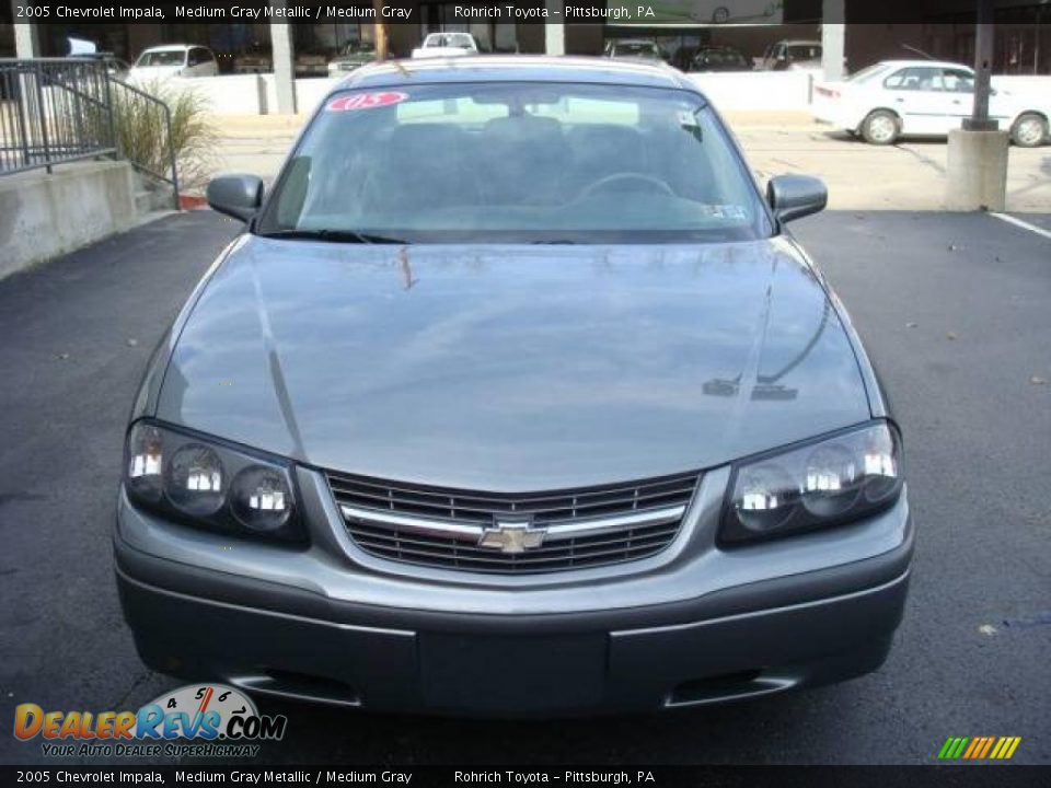 2005 Chevrolet Impala Medium Gray Metallic / Medium Gray Photo #7