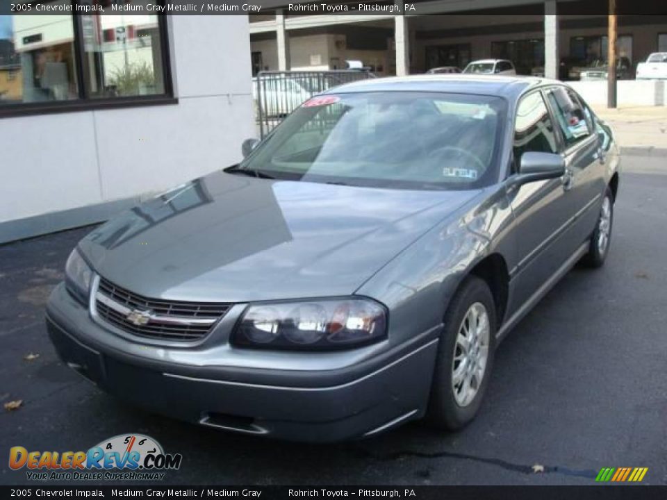 2005 Chevrolet Impala Medium Gray Metallic / Medium Gray Photo #8