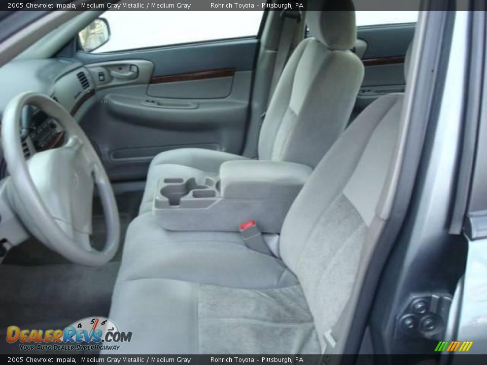 2005 Chevrolet Impala Medium Gray Metallic / Medium Gray Photo #10
