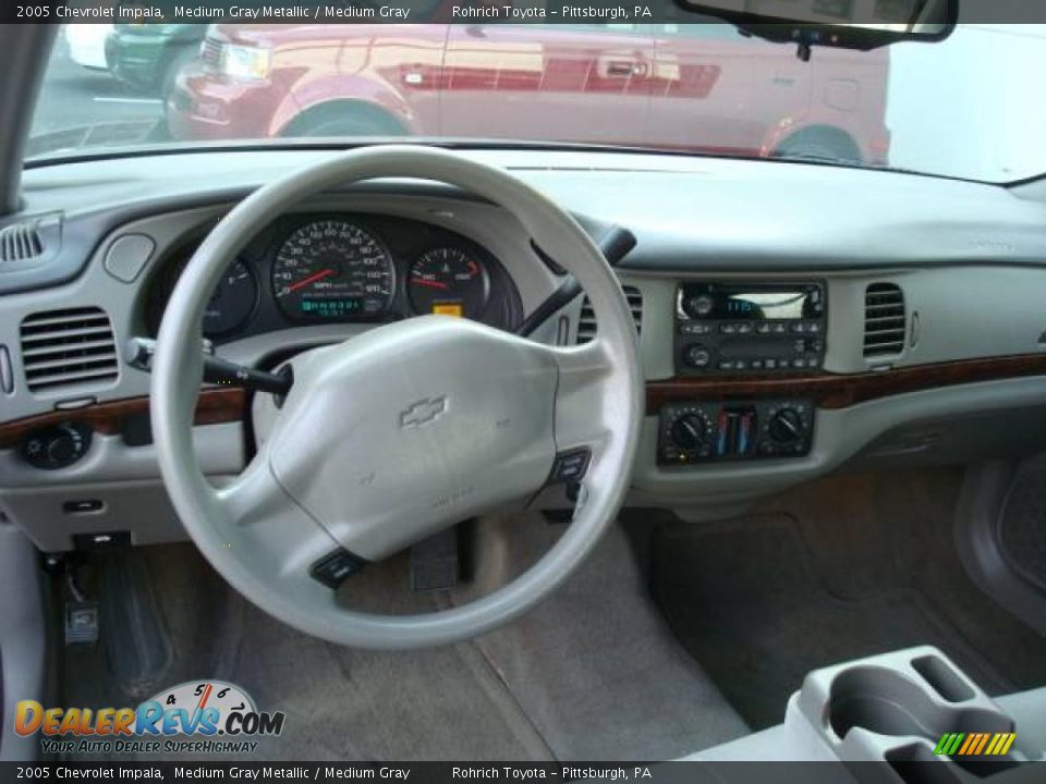 2005 Chevrolet Impala Medium Gray Metallic / Medium Gray Photo #12