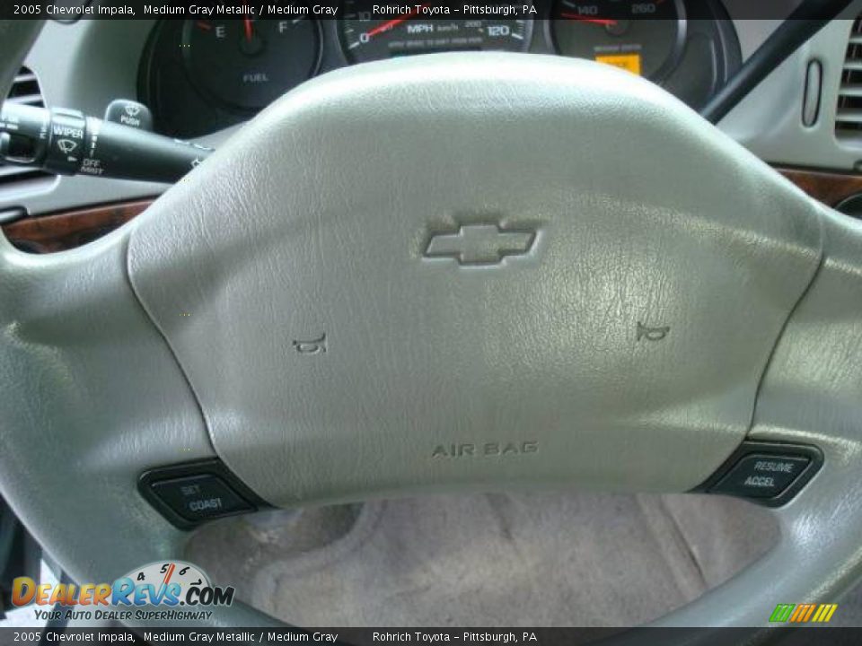 2005 Chevrolet Impala Medium Gray Metallic / Medium Gray Photo #16