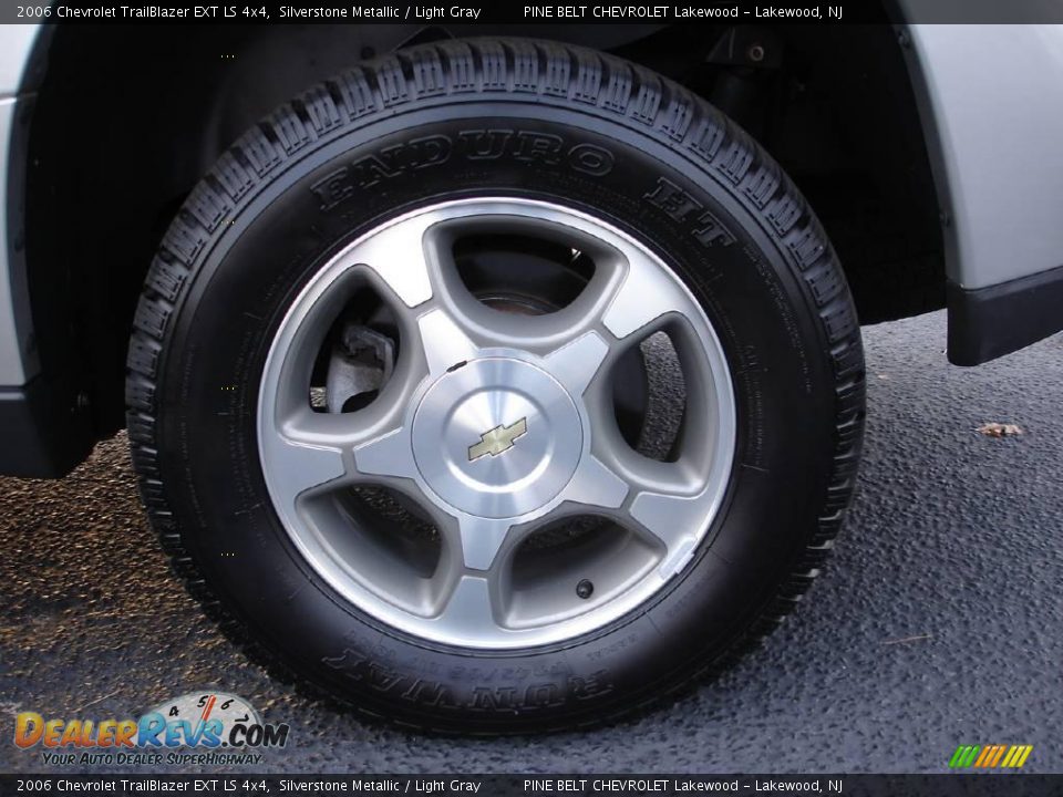 2006 Chevrolet TrailBlazer EXT LS 4x4 Silverstone Metallic / Light Gray Photo #6