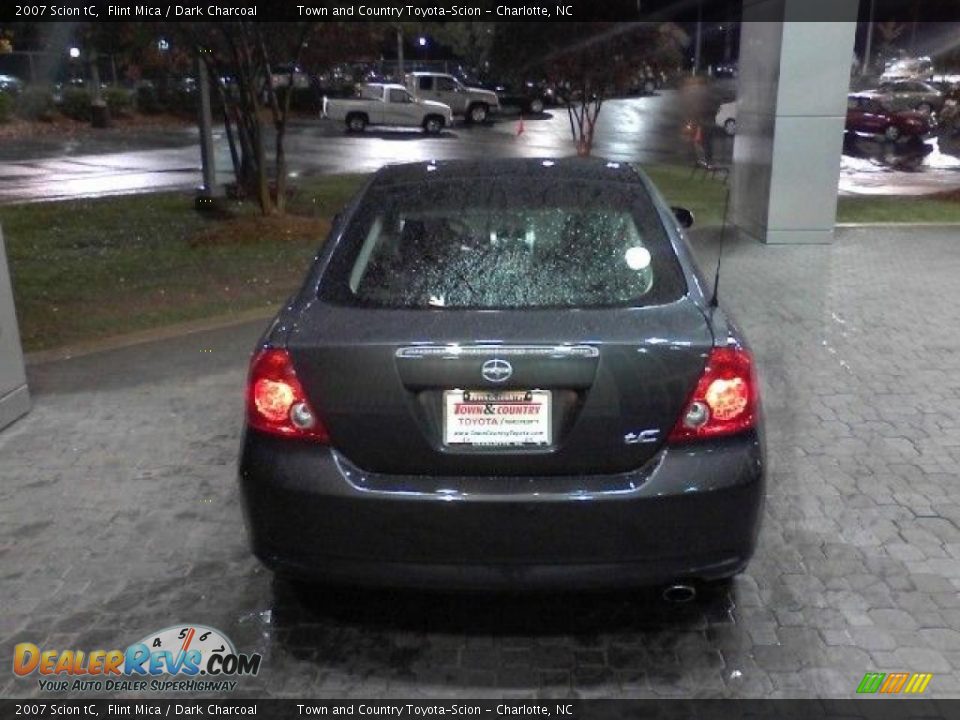 2007 Scion tC Flint Mica / Dark Charcoal Photo #4