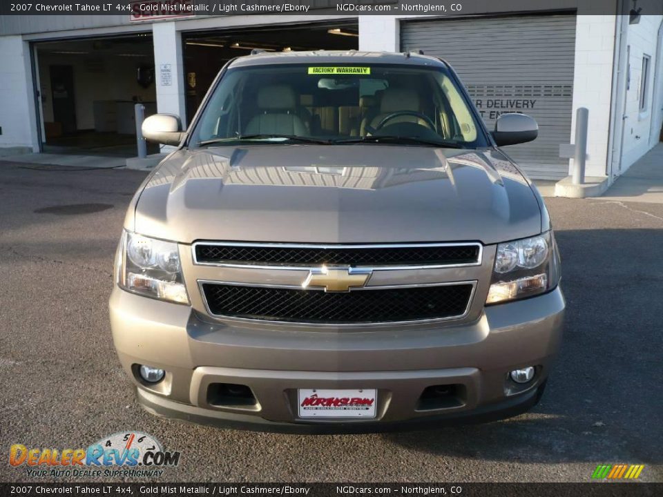 2007 Chevrolet Tahoe LT 4x4 Gold Mist Metallic / Light Cashmere/Ebony Photo #2