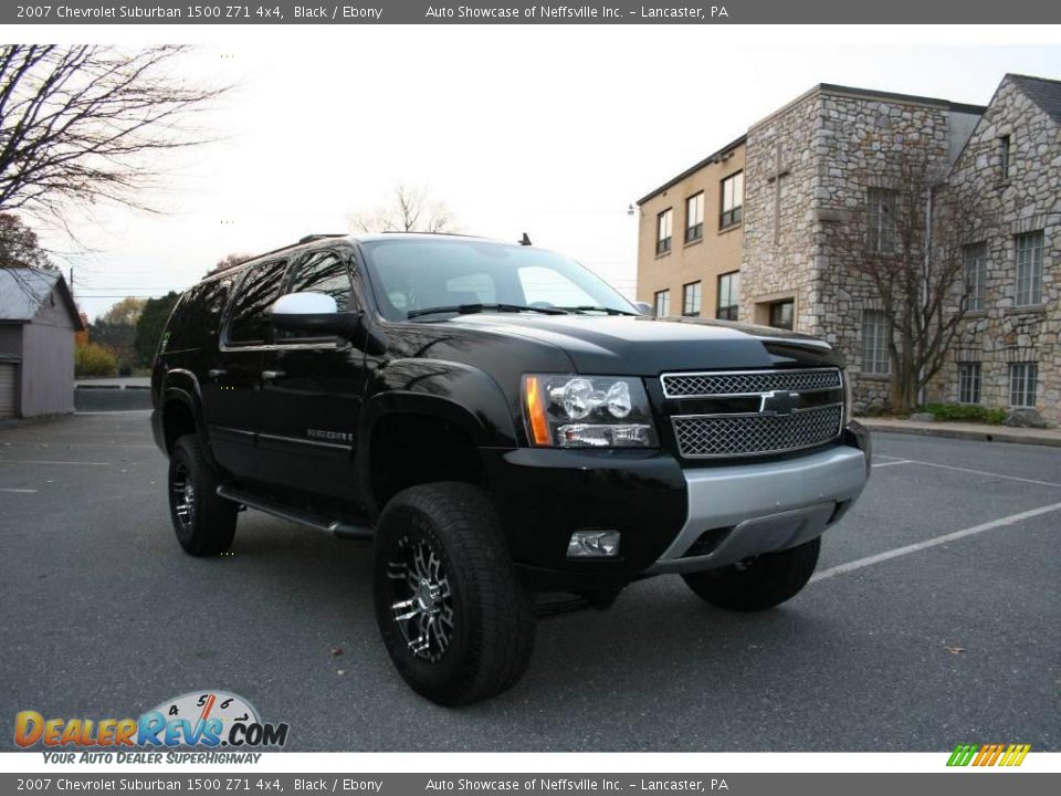 2007 Chevrolet Suburban 1500 Z71 4x4 Black / Ebony Photo #6