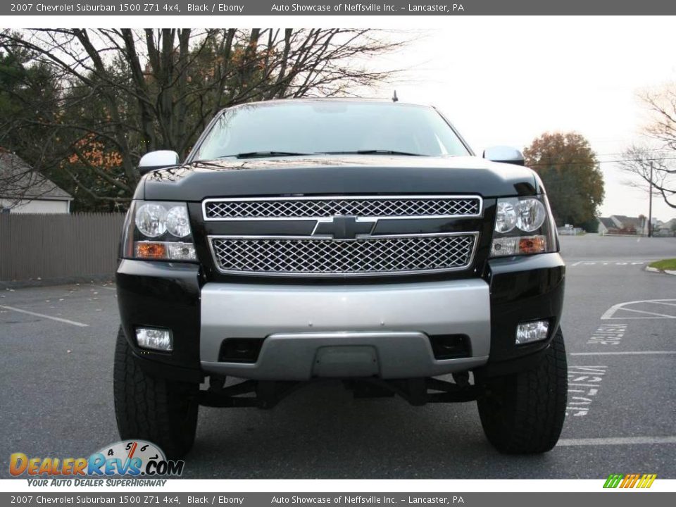 2007 Chevrolet Suburban 1500 Z71 4x4 Black / Ebony Photo #8