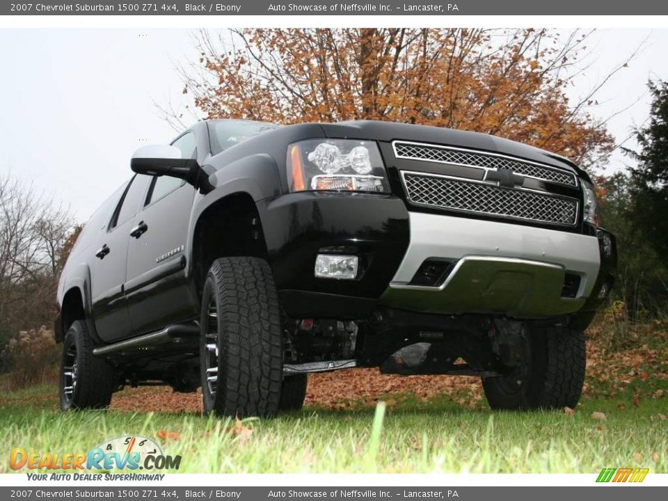 2007 Chevrolet Suburban 1500 Z71 4x4 Black / Ebony Photo #14