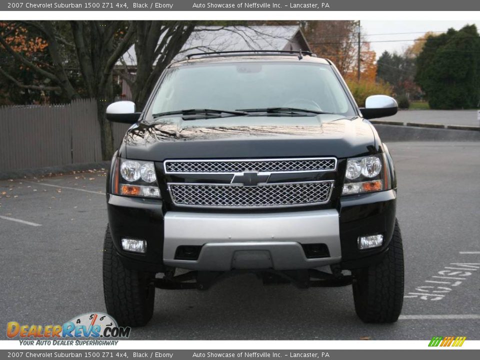2007 Chevrolet Suburban 1500 Z71 4x4 Black / Ebony Photo #15