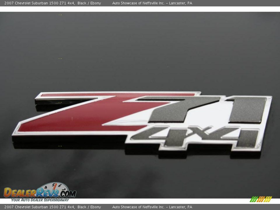 2007 Chevrolet Suburban 1500 Z71 4x4 Black / Ebony Photo #23