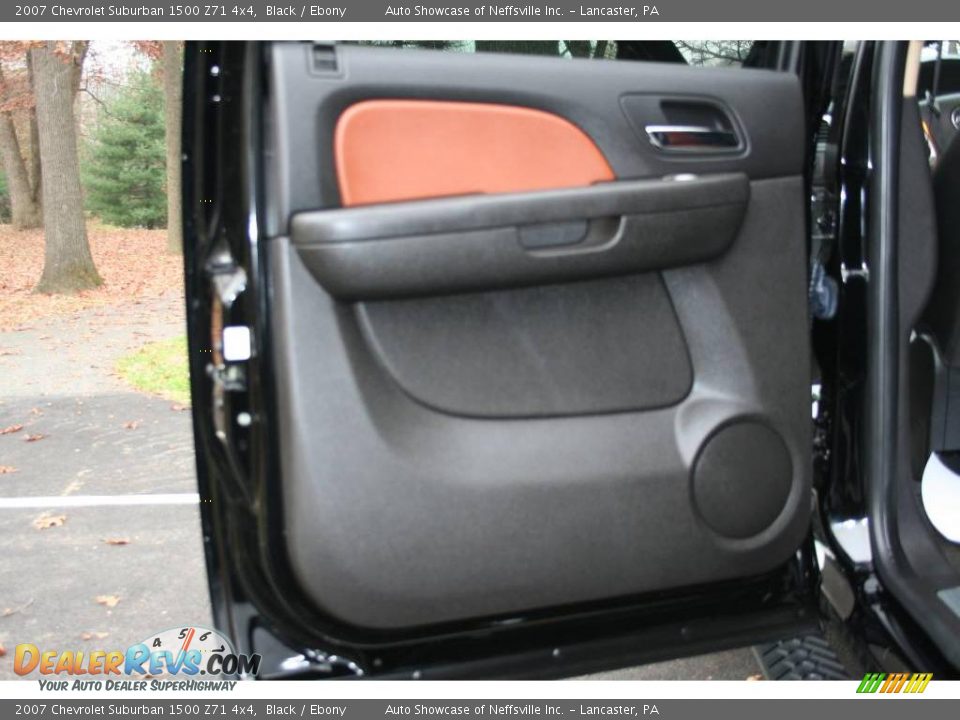 2007 Chevrolet Suburban 1500 Z71 4x4 Black / Ebony Photo #24