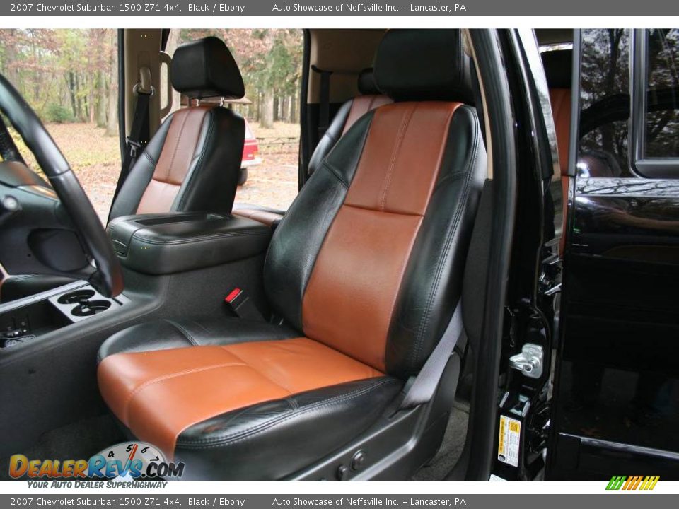 2007 Chevrolet Suburban 1500 Z71 4x4 Black / Ebony Photo #28