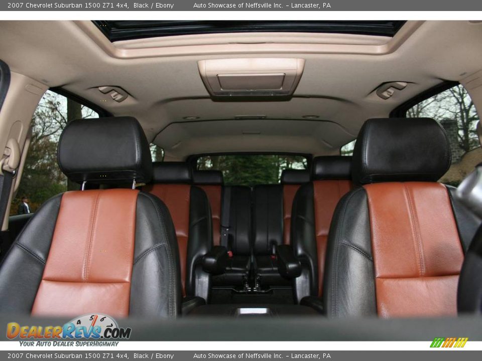 2007 Chevrolet Suburban 1500 Z71 4x4 Black / Ebony Photo #33