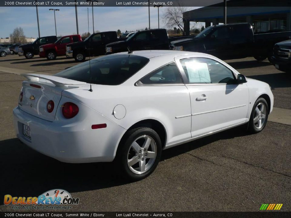 2008 Chevrolet Cobalt LT Coupe Summit White / Ebony Photo #6