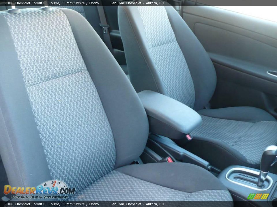 2008 Chevrolet Cobalt LT Coupe Summit White / Ebony Photo #12