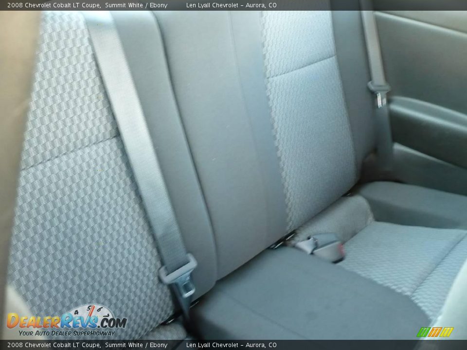 2008 Chevrolet Cobalt LT Coupe Summit White / Ebony Photo #13