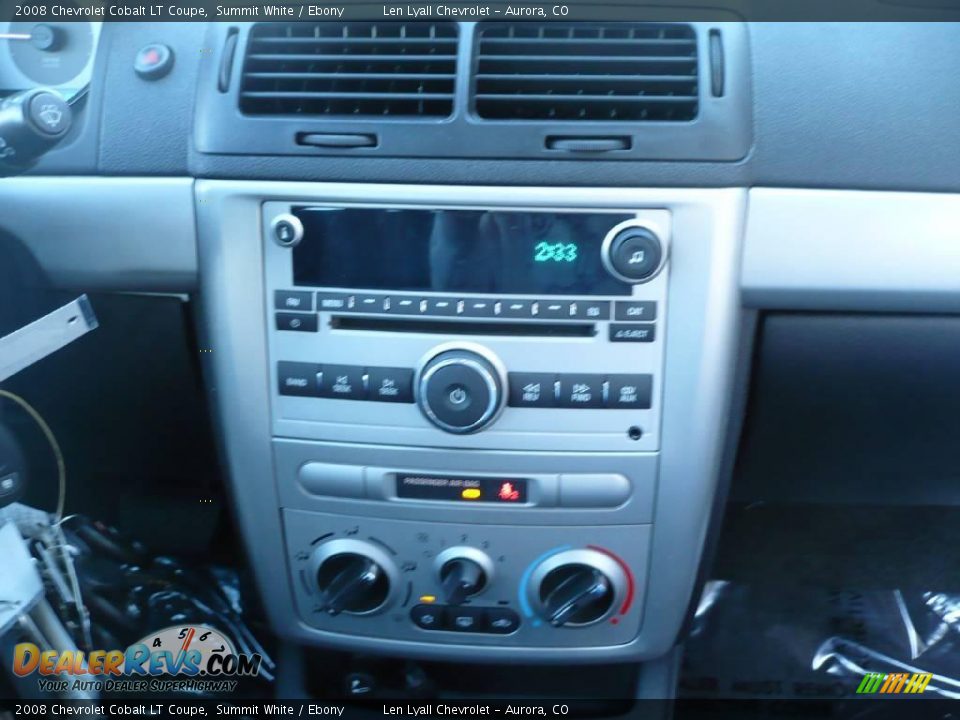 2008 Chevrolet Cobalt LT Coupe Summit White / Ebony Photo #16