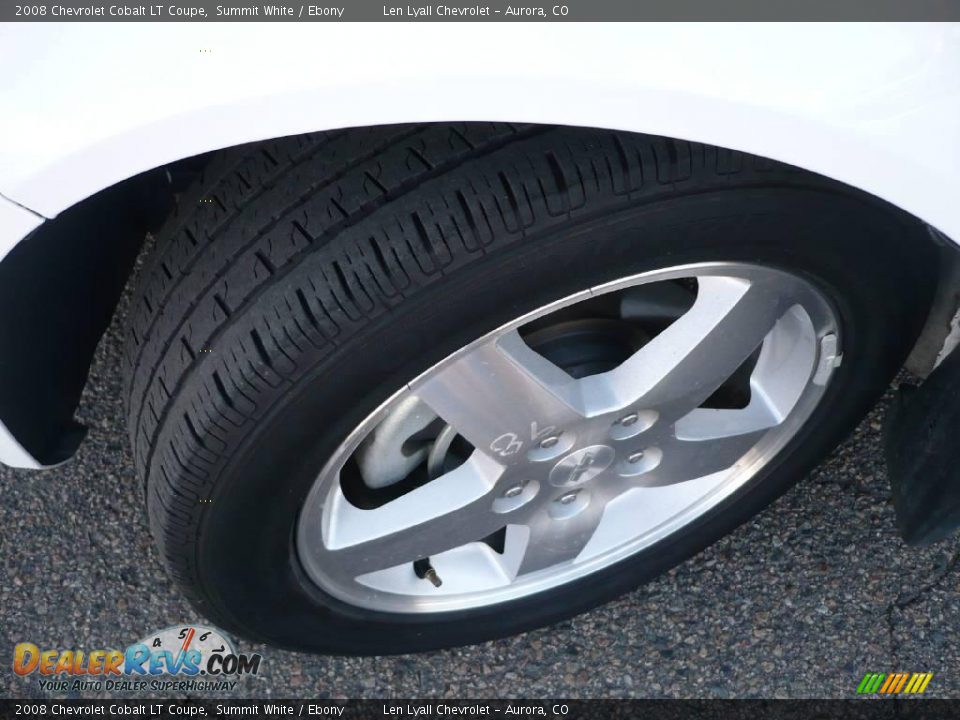 2008 Chevrolet Cobalt LT Coupe Summit White / Ebony Photo #20