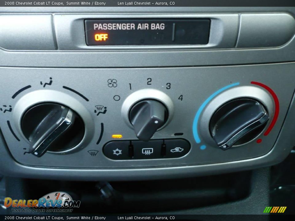 2008 Chevrolet Cobalt LT Coupe Summit White / Ebony Photo #24