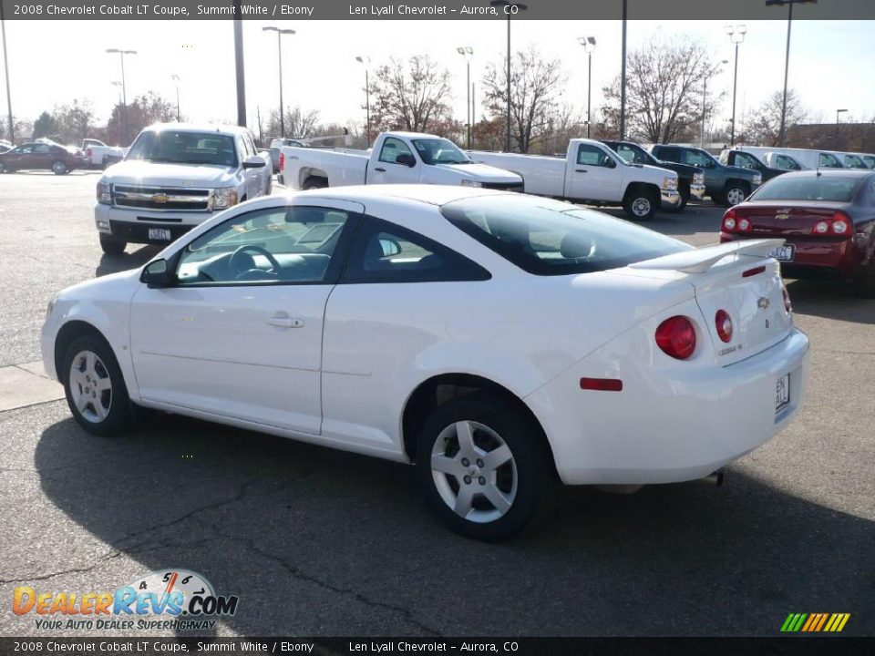 2008 Chevrolet Cobalt LT Coupe Summit White / Ebony Photo #4