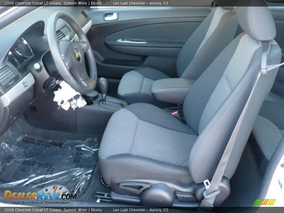 2008 Chevrolet Cobalt LT Coupe Summit White / Ebony Photo #9