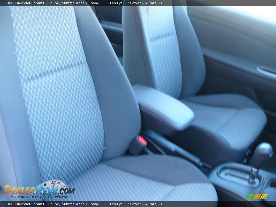 2008 Chevrolet Cobalt LT Coupe Summit White / Ebony Photo #12
