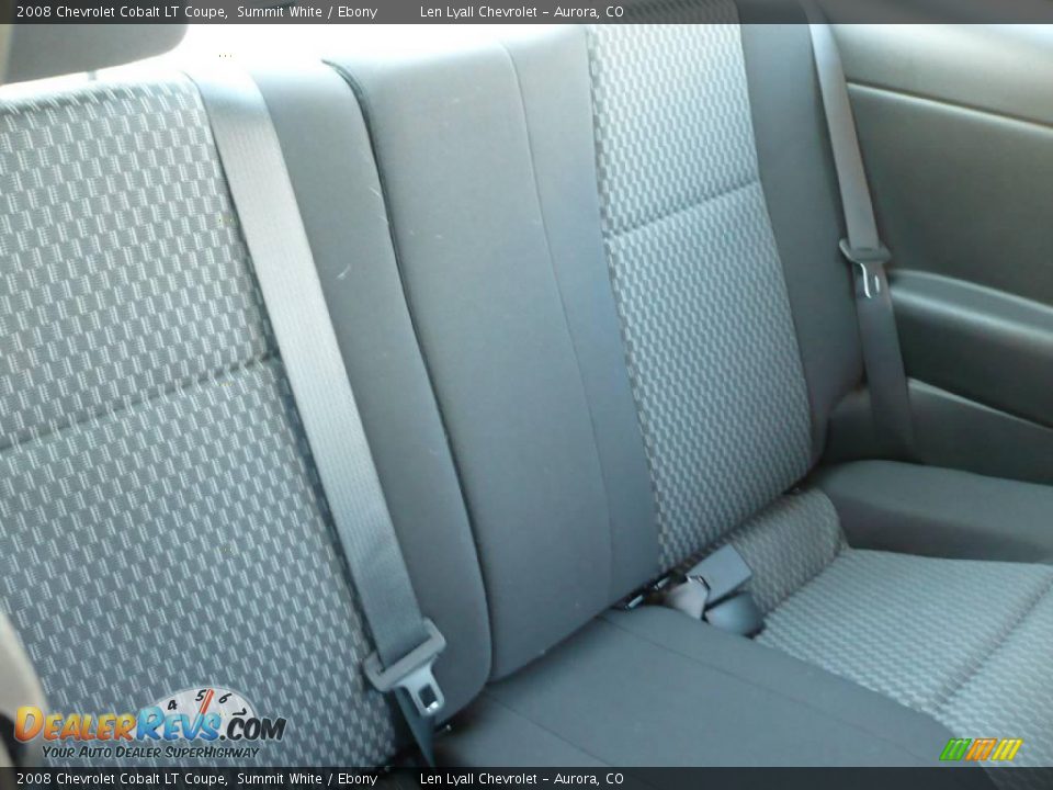 2008 Chevrolet Cobalt LT Coupe Summit White / Ebony Photo #13