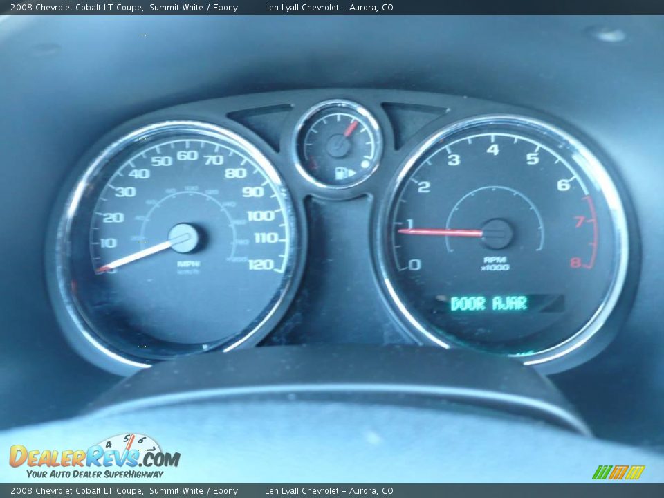 2008 Chevrolet Cobalt LT Coupe Summit White / Ebony Photo #15