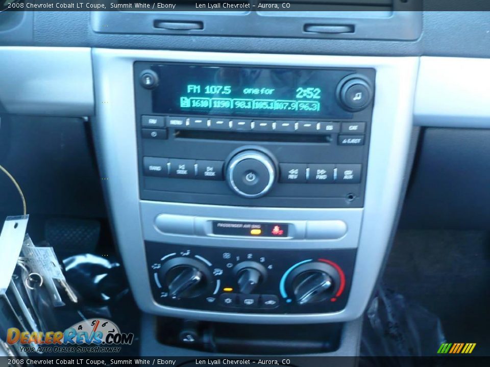 2008 Chevrolet Cobalt LT Coupe Summit White / Ebony Photo #16