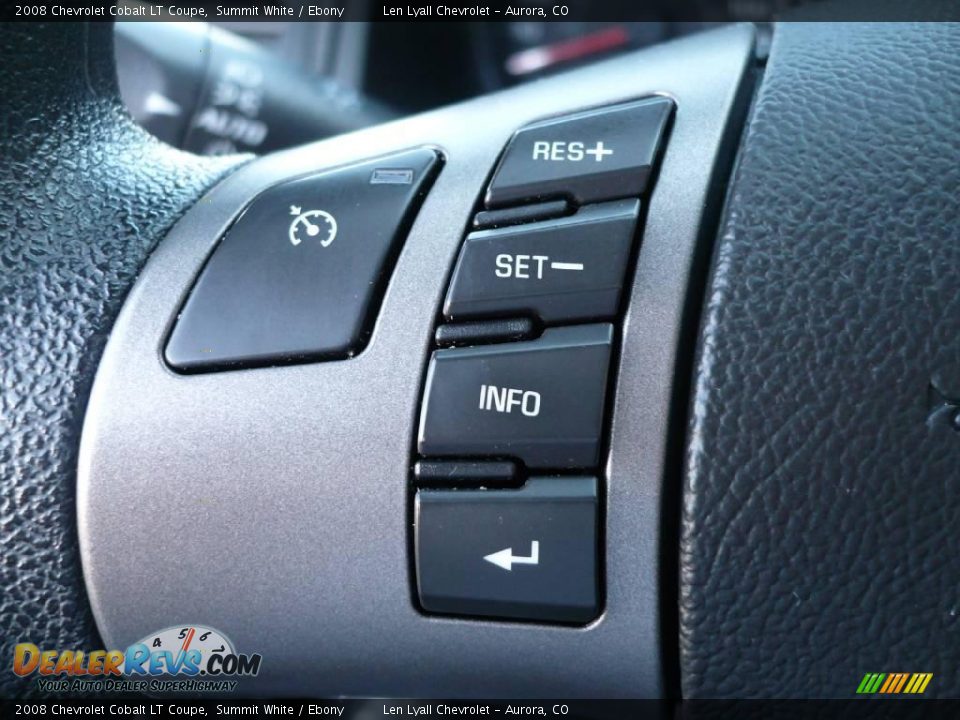 2008 Chevrolet Cobalt LT Coupe Summit White / Ebony Photo #20