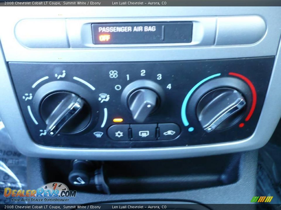 2008 Chevrolet Cobalt LT Coupe Summit White / Ebony Photo #22