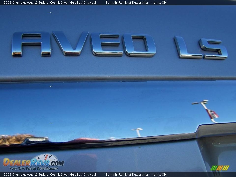 2008 Chevrolet Aveo LS Sedan Cosmic Silver Metallic / Charcoal Photo #6