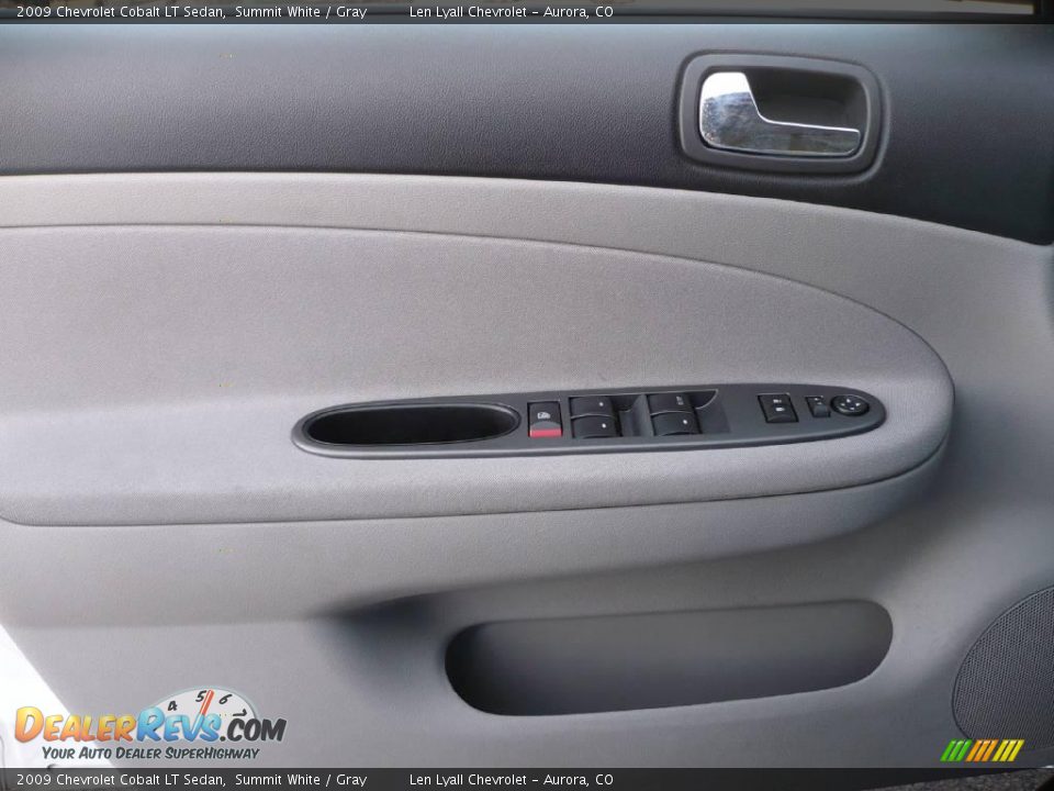 2009 Chevrolet Cobalt LT Sedan Summit White / Gray Photo #7