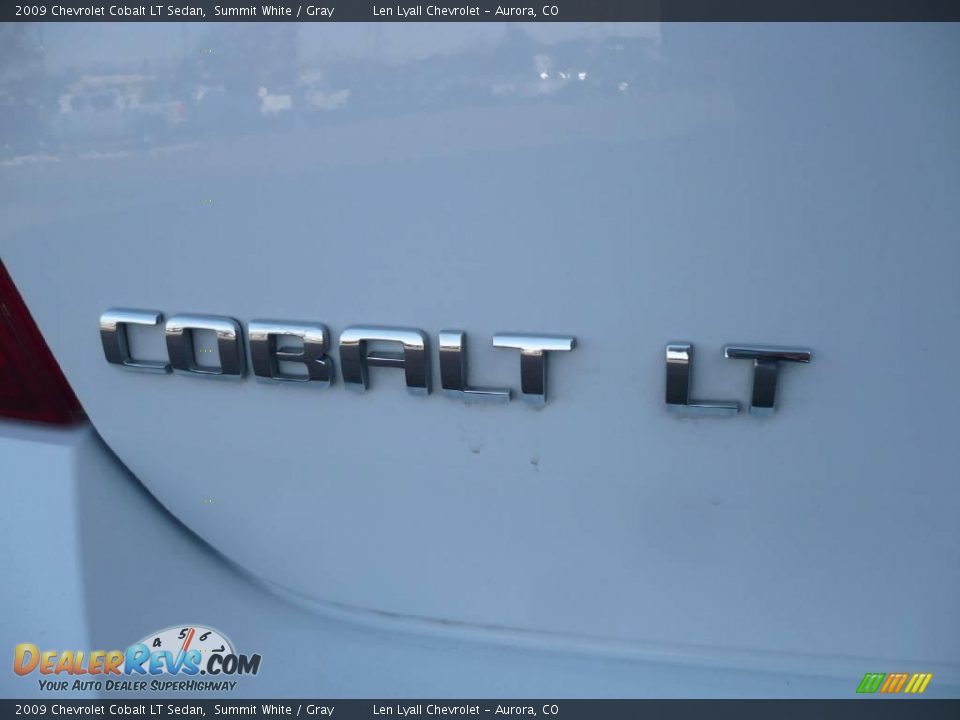2009 Chevrolet Cobalt LT Sedan Summit White / Gray Photo #12