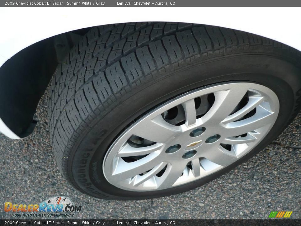 2009 Chevrolet Cobalt LT Sedan Summit White / Gray Photo #20