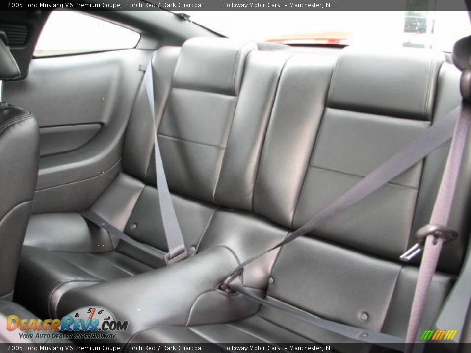 2005 Ford Mustang V6 Premium Coupe Torch Red / Dark Charcoal Photo #6