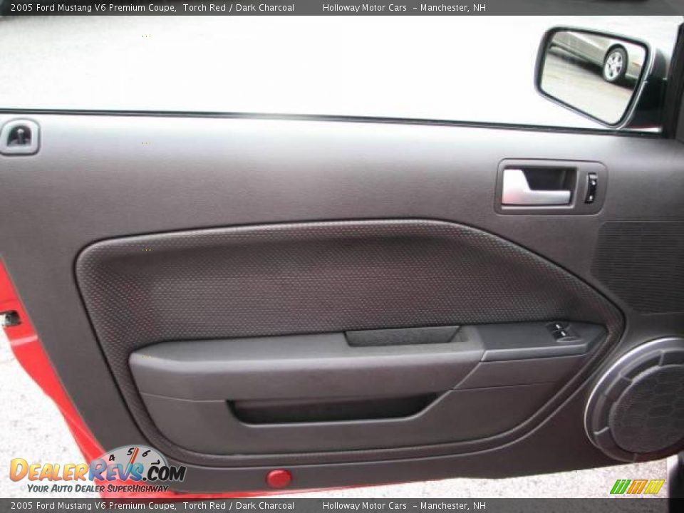 2005 Ford Mustang V6 Premium Coupe Torch Red / Dark Charcoal Photo #7