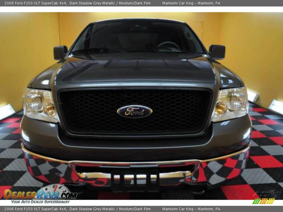 2006 Ford F150 XLT SuperCab 4x4 Dark Shadow Grey Metallic / Medium/Dark Flint Photo #2