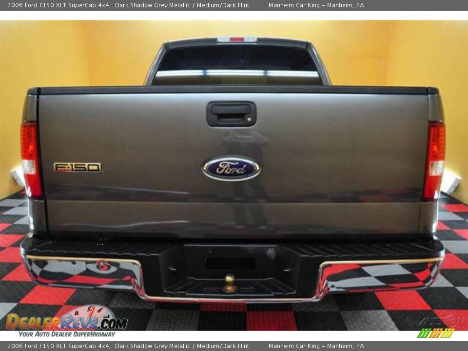 2006 Ford F150 XLT SuperCab 4x4 Dark Shadow Grey Metallic / Medium/Dark Flint Photo #5
