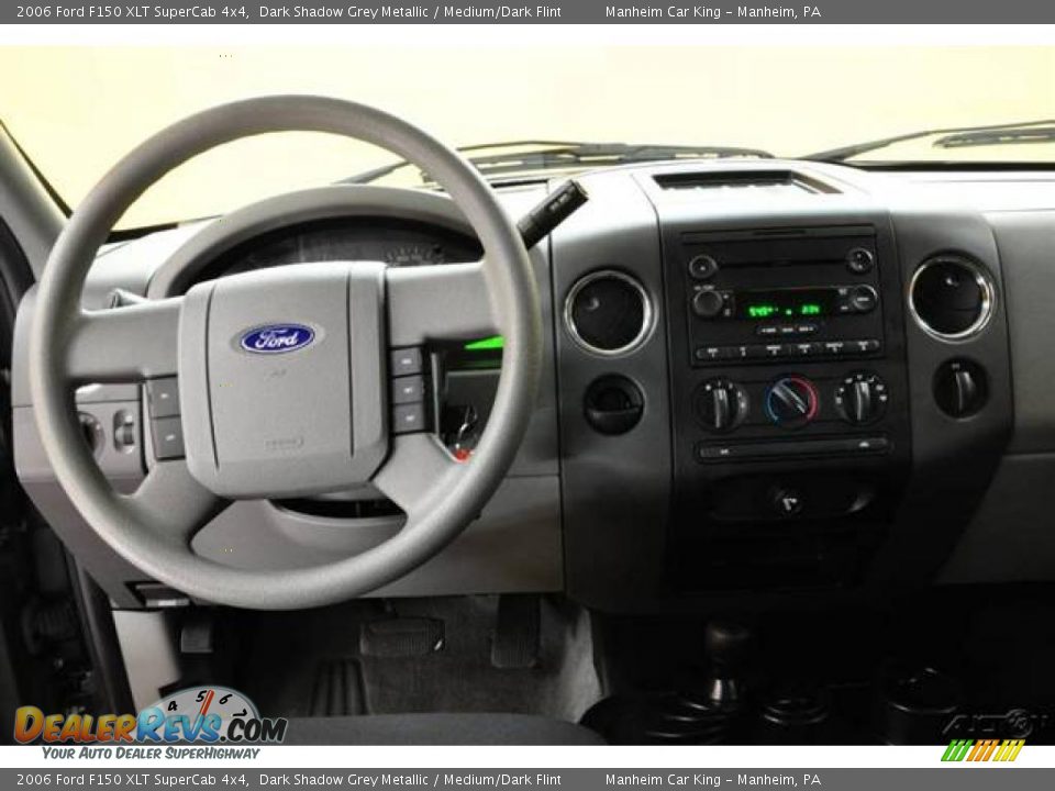 2006 Ford F150 XLT SuperCab 4x4 Dark Shadow Grey Metallic / Medium/Dark Flint Photo #7