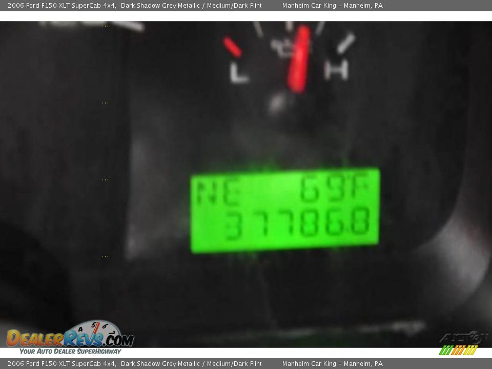 2006 Ford F150 XLT SuperCab 4x4 Dark Shadow Grey Metallic / Medium/Dark Flint Photo #10