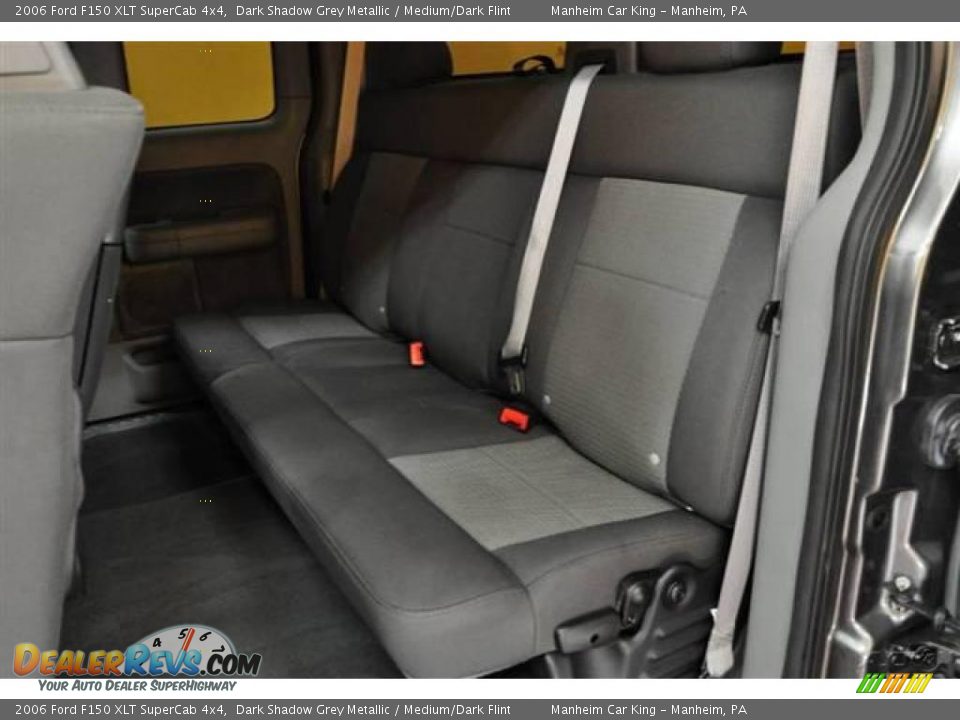 2006 Ford F150 XLT SuperCab 4x4 Dark Shadow Grey Metallic / Medium/Dark Flint Photo #14