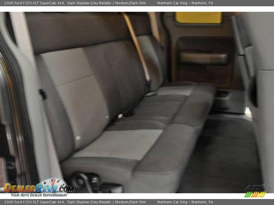 2006 Ford F150 XLT SuperCab 4x4 Dark Shadow Grey Metallic / Medium/Dark Flint Photo #16