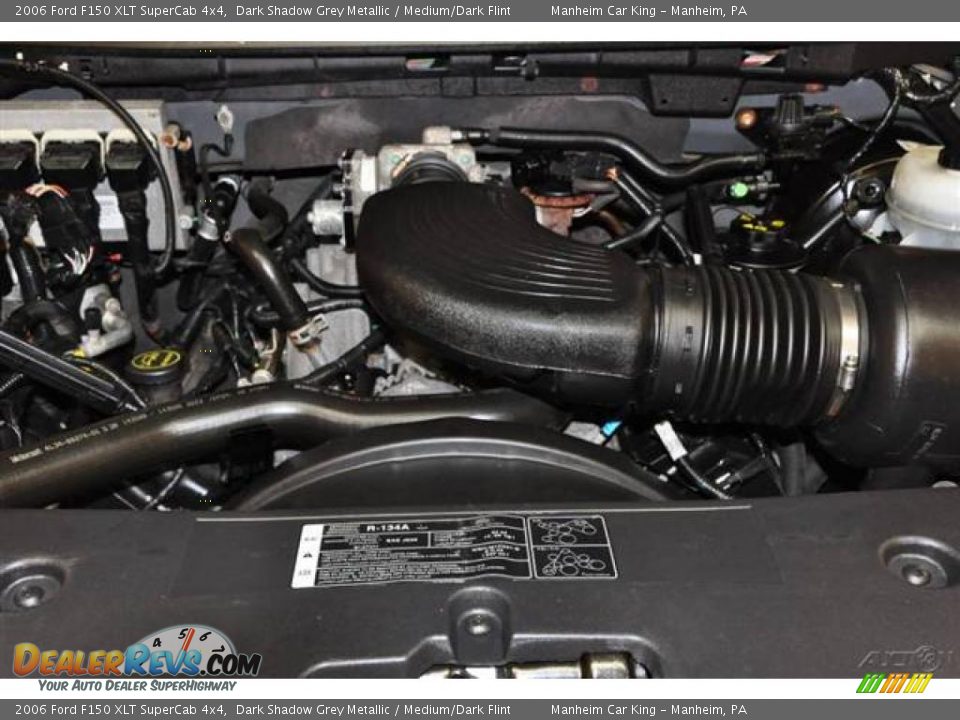 2006 Ford F150 XLT SuperCab 4x4 Dark Shadow Grey Metallic / Medium/Dark Flint Photo #21