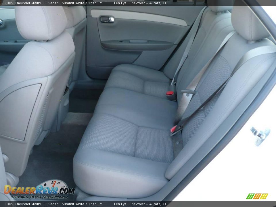 2009 Chevrolet Malibu LT Sedan Summit White / Titanium Photo #10