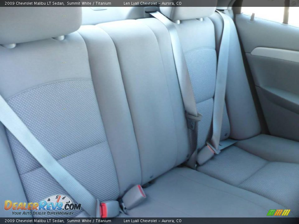 2009 Chevrolet Malibu LT Sedan Summit White / Titanium Photo #15