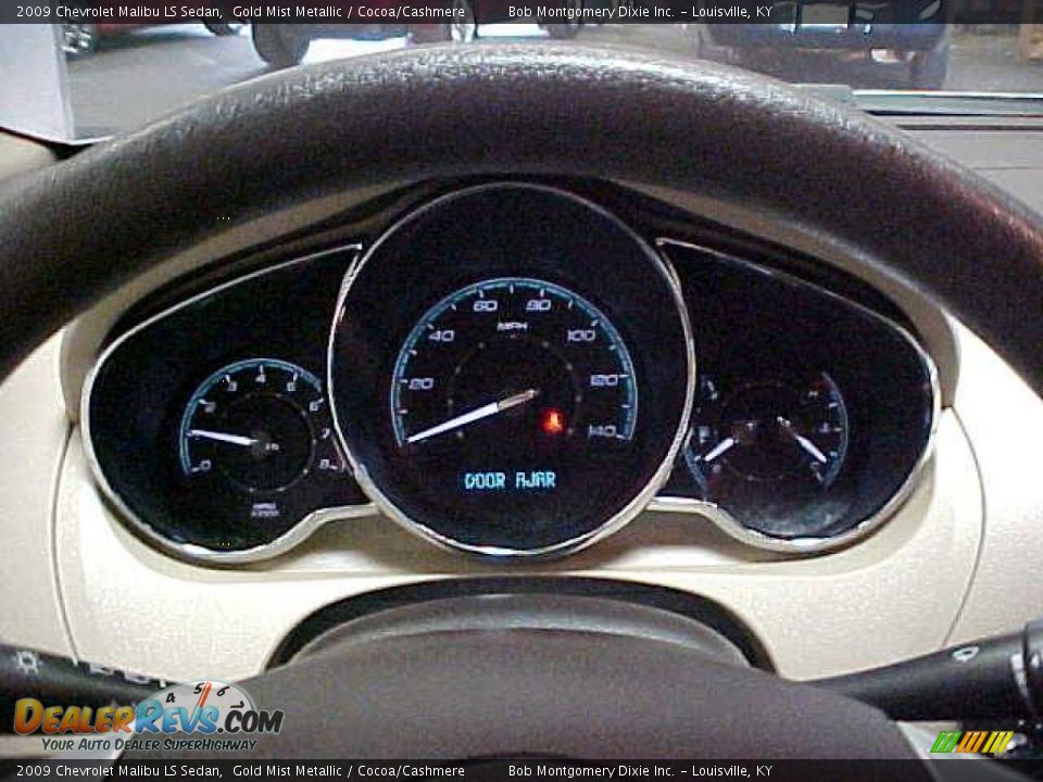 2009 Chevrolet Malibu LS Sedan Gold Mist Metallic / Cocoa/Cashmere Photo #22